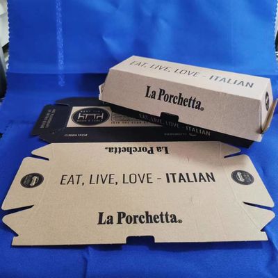 jakość  Pizza Packaging Paper Packaging Box Featuring Gravure Printing Surface Handling Constructed from Paper Suitable for Food Industry Packaging Fabryka