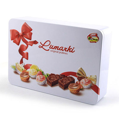 jakość  Custom Recycled Exquisite Chocolate Tin Box Fabryka