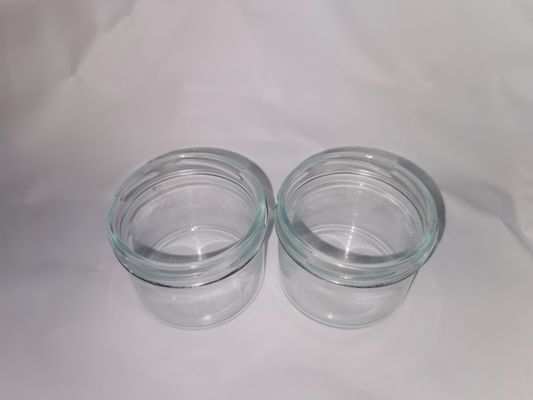 Wysokiej przejrzystości Żywność Kawiar Szklany słoik standardowy 8OZ 240ml Z metalową pokrywą