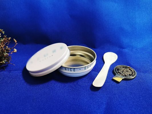 0.28mm Żywność Płytka papierowa Kawiar Opakowania próżnia Pudełka puszka z płaską pokrywą 125g druk w pełnych kolorach