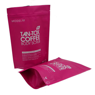 Plastic Stand Up Zipper Pocket Bags Personalizowane Drukowane do żywności / alkoholu