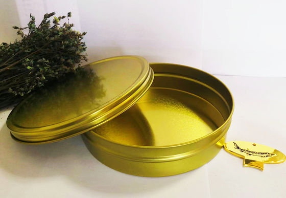 Próżna puszka z kaviarem, opakowanie klasy spożywczej 500 g