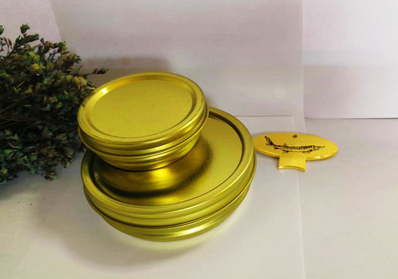 125g okrągła puszka z kaviarem z 0,28 mm płytki
